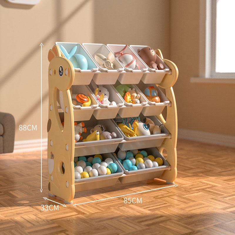 Plastic Kids Toy Storage Box Home Baby Household Toy Storage Organizer Color Children Toys Storage Cabinets 