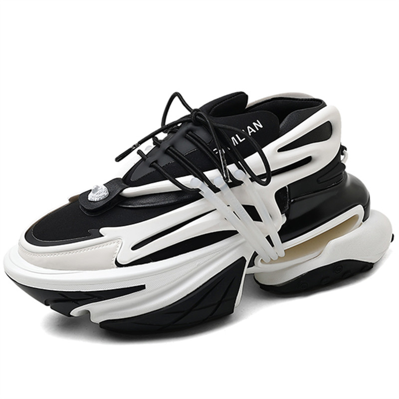 Dropshipping Custom Logo 2022 New Unisex Luxury Designer Sneakers Casual Bullet Spaceship Chunky Shoes For Men 